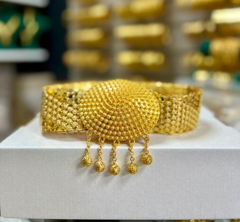 22K ALTIN KAPLAMA PULLU MODEL