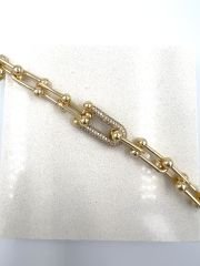 Özel Seri Tiffany Model Bileklik Gold Renk