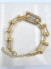 Özel Seri Tiffany Model Bileklik Gold Renk