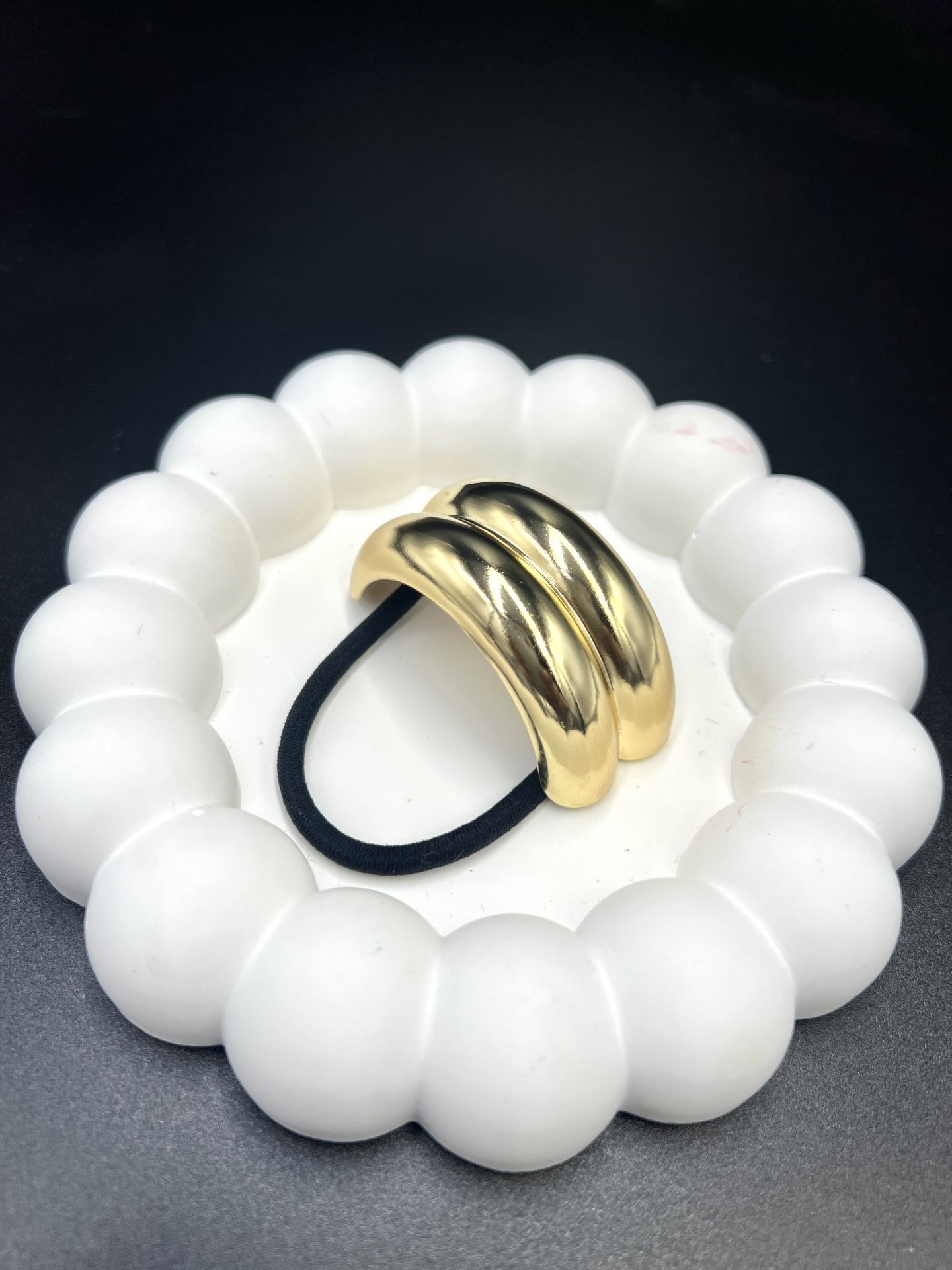 Lastikli Kaplamalı Pinterest Toka Gold Renk Çiftli