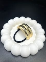 Lastikli Kaplamalı Pinterest Toka Gold Renk Çiftli