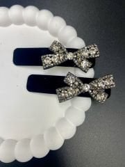 Yan Toka Taşlı Kurdela Detaylı İkili