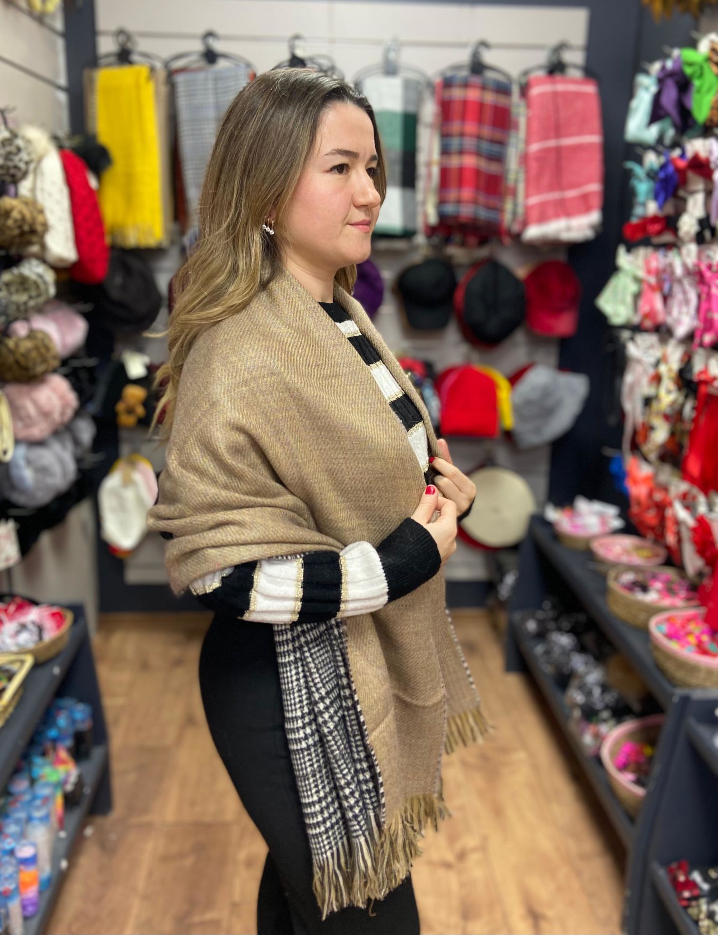 Çift Yönlü Şal Vizon