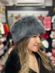 Şapka Kalpak Model Gri