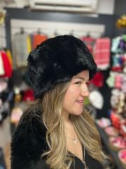 Şapka Kalpak Model Siyah