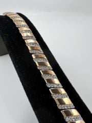 Özel Seri VIP Bileklik Dilimli Model Rosegold