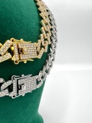 Taşlı Gurmet Kolye Gold Renk