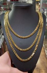 Arpa Model 14K Gold Renk VIP Kararmaz Kolye