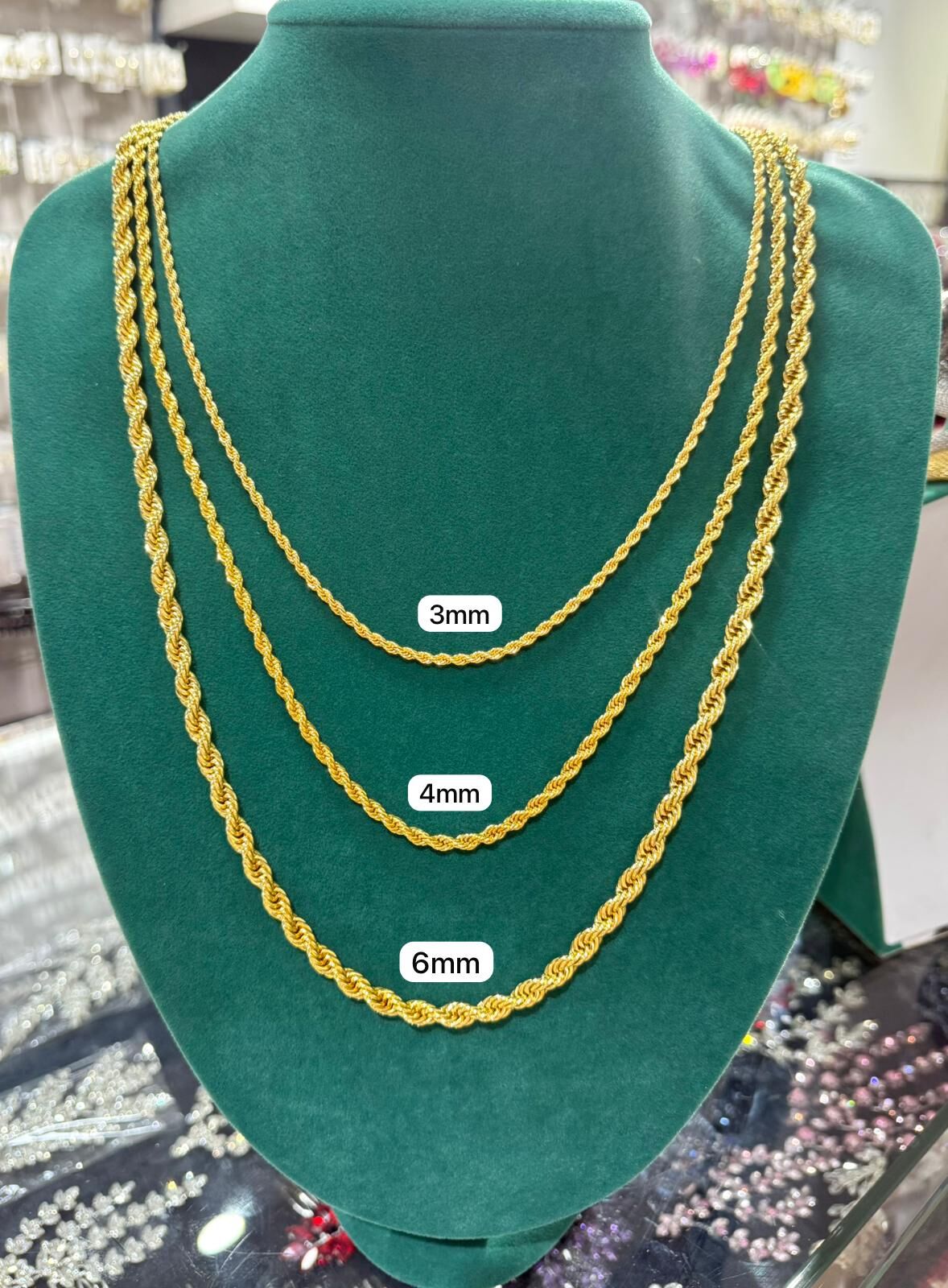 22K ALTIN KAPLAMA  BURGU ZİNCİR  80 CM