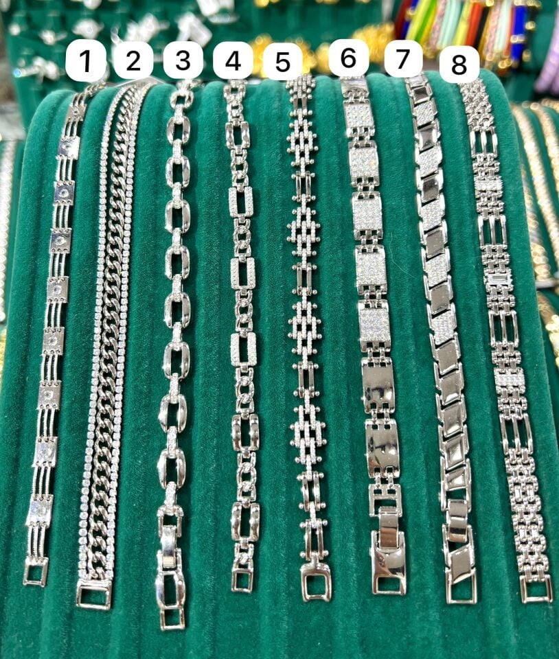 VIP Bileklik XUPING 14K GÜMÜŞ RENK  KUYUMCU MODEL BİLEKLİK