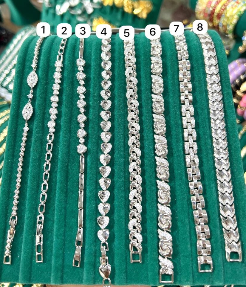 VIP Bileklik XUPING 14K GÜMÜŞ RENK  KUYUMCU MODEL BİLEKLİK