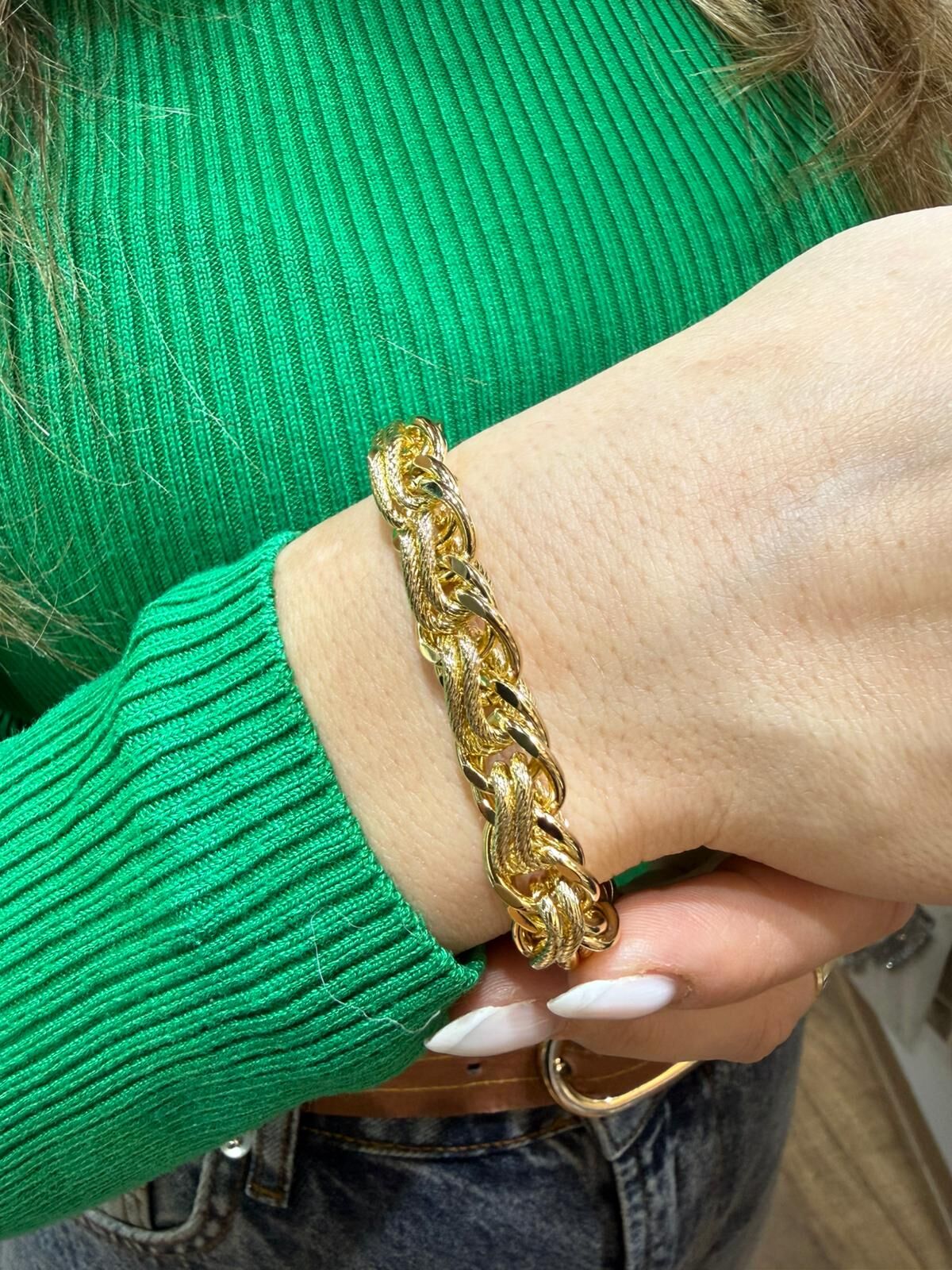 VIP Özel Seri Bileklik  14K Gold Renk