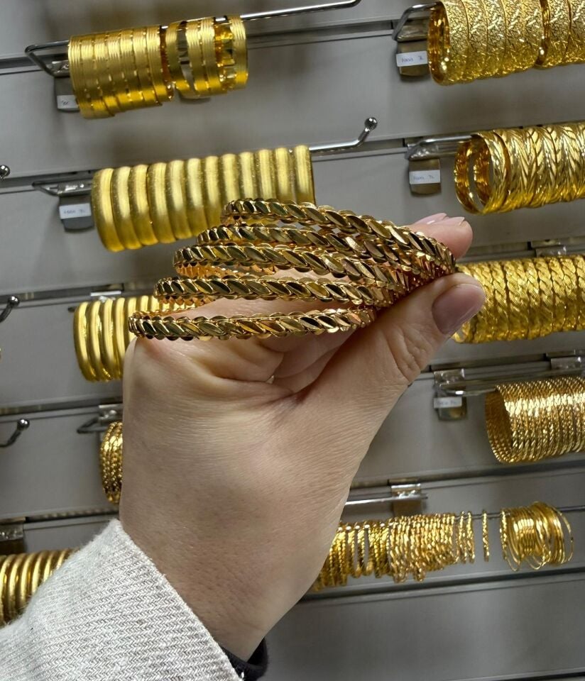 22K ALTIN KAPLAMA ADANA BURMASI 20-25 GR GÖRÜNÜMLÜ