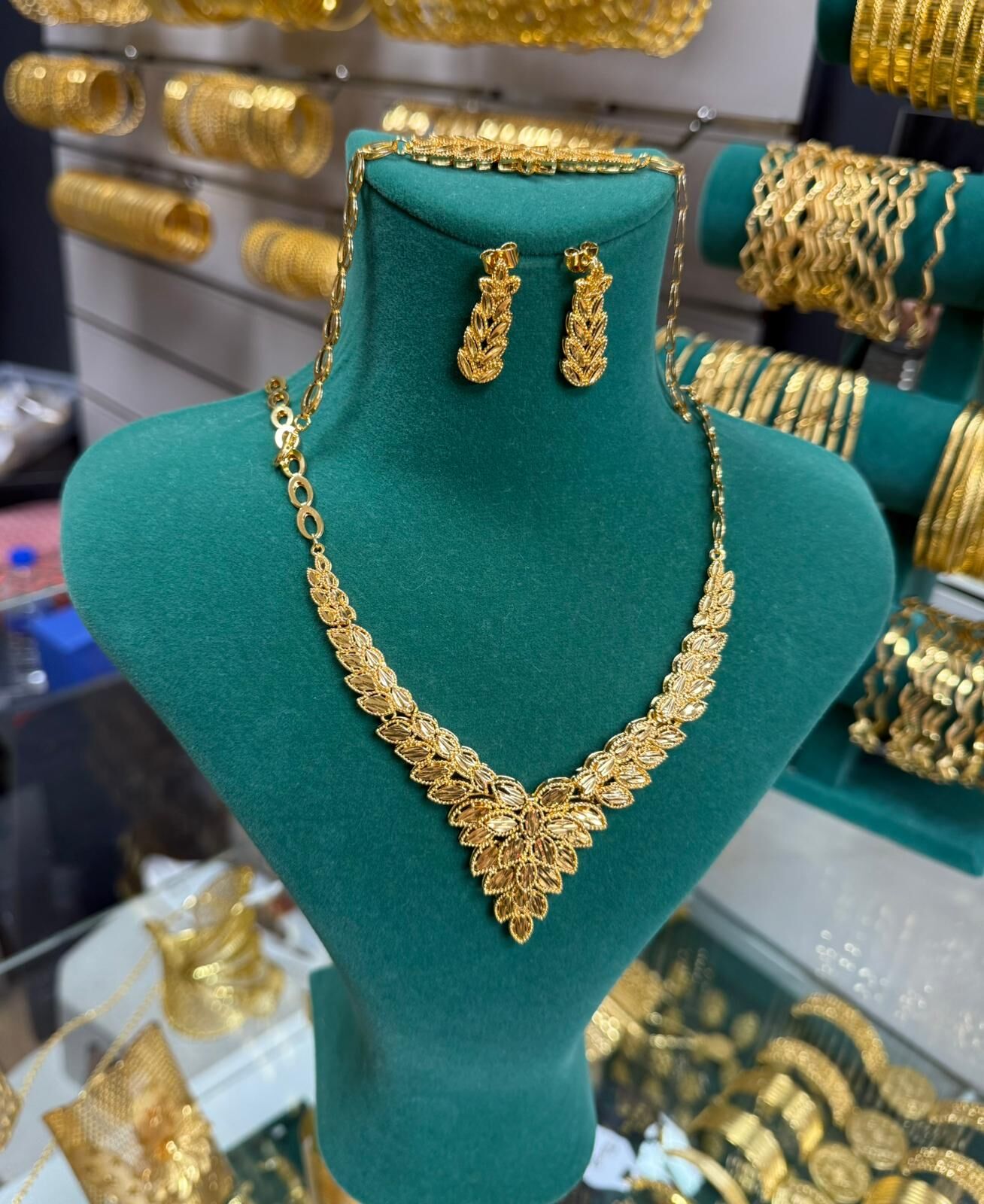 22K ALTIN KAPLAMA BAŞAK MODEL SET