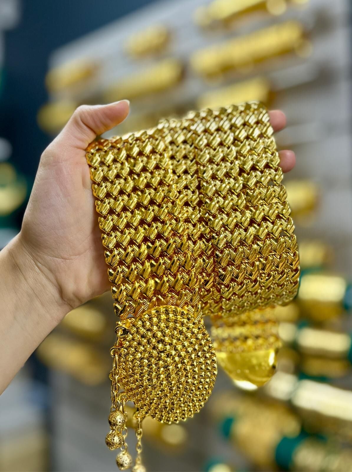 22K ALTIN KAPLAMA ÜZÜM MODEL KEMER
