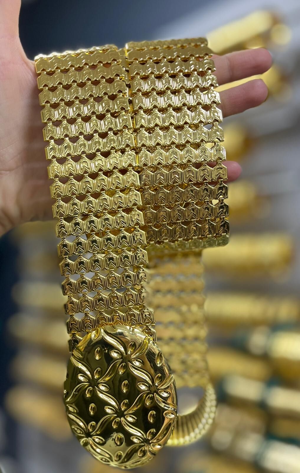 22K ALTIN KAPLAMA KEMER